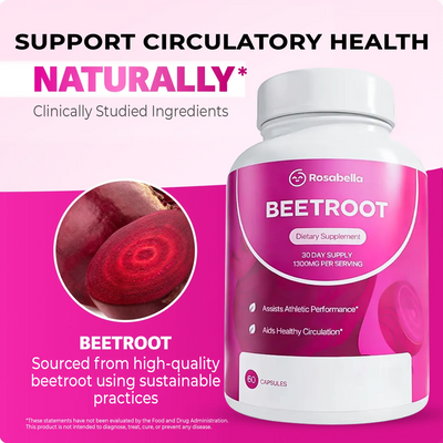 Rosabella Beetroot for Blood Flow & Heart Health Principal
