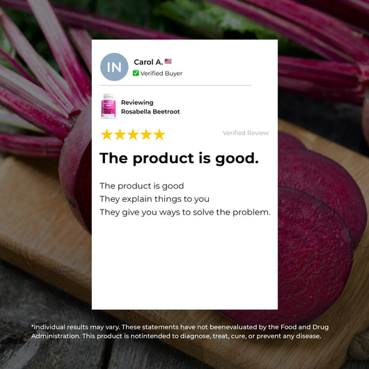 Rosabella Beetroot for Blood Flow & Heart Health Principal