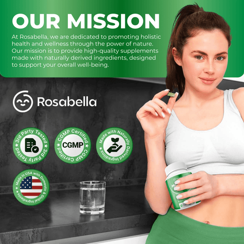 Rosabella Moringa Powder Capsules