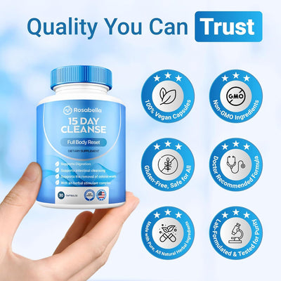 Rosabella 15 Day Colon Cleanse