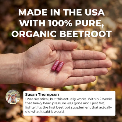 Rosabella Organic Beetroot Capsules Bogo