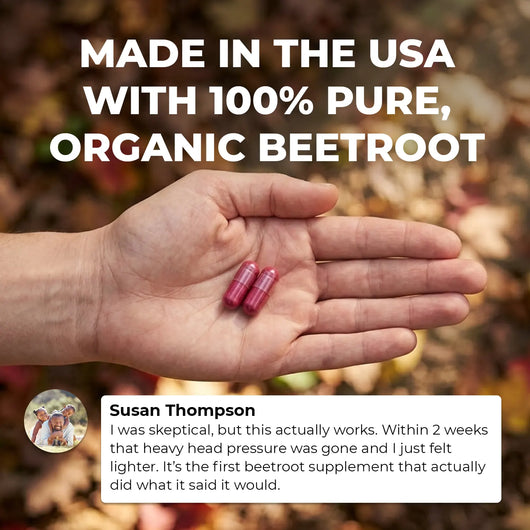 Rosabella Organic Beetroot Capsules Bogo