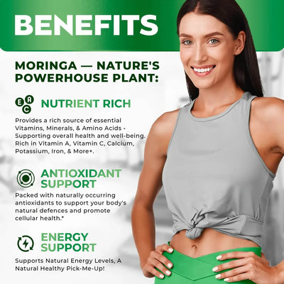 Rosabella Moringa Powder Capsules Principal