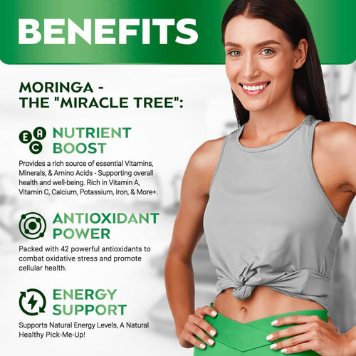 Rosabella Moringa Powder Capsule – 2x Bottle One Time Offer