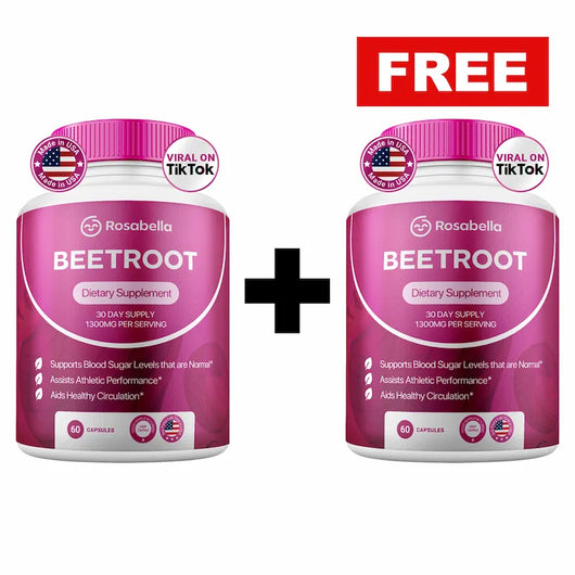 Rosabella Organic Beetroot Capsules Bogo