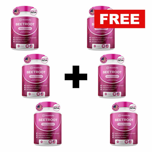 Rosabella Organic Beetroot Capsules Bogo