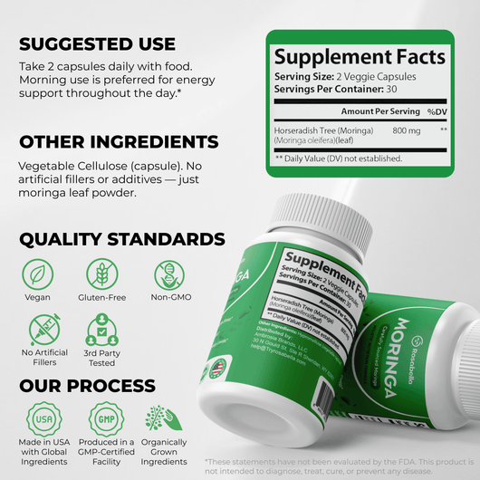 Rosabella Moringa Powder Capsules BOGO Offer | New
