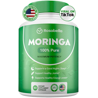 Rosabella Moringa Powder Capsule – 3x Bottle One Time Offer